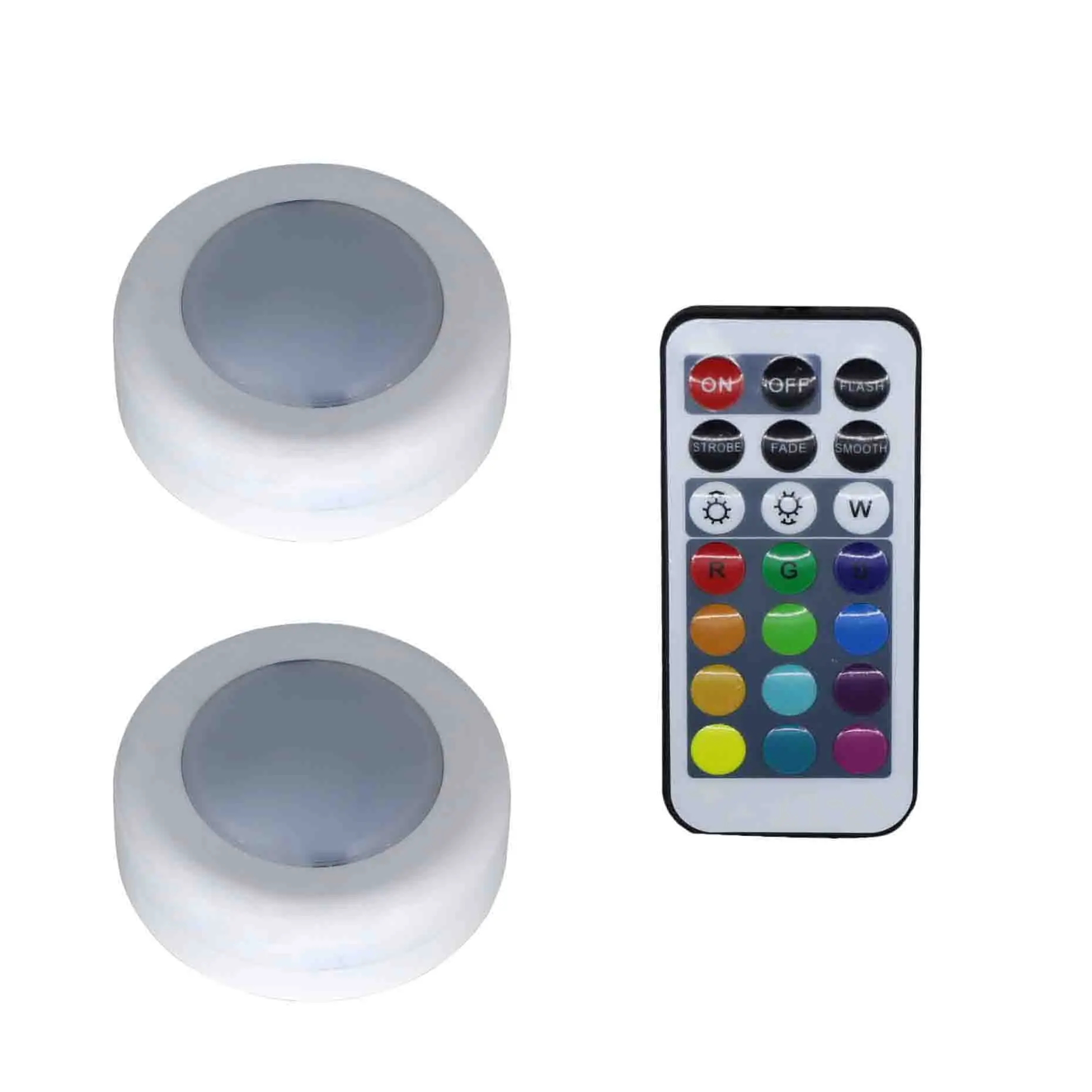2 lamp 1 controller Светодиодный светильник под шкафом RGB датчик касания с регулируемой яркостью Светодиодные шайбы для шкафа закрытого гардероба лестницы коридора ночной Светильник - Цвет: 2 lamp 1 controller