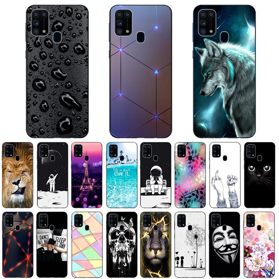 Полная защита задняя крышка чехол для Samsung Galaxy M31 M315F 6 4 &quotпротивоударный ТПУ