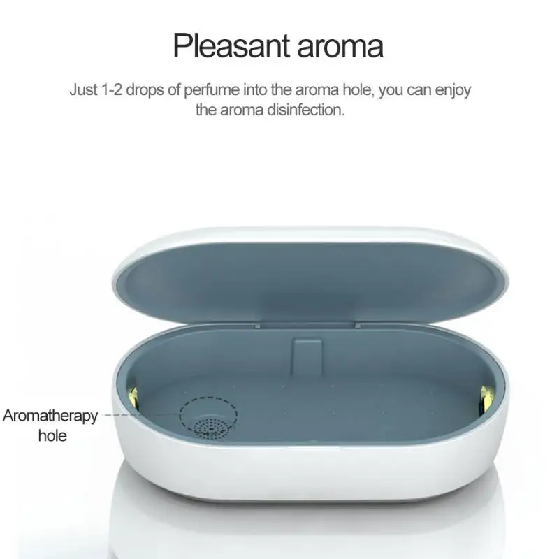 Новый Ультрафиолетовый Озон беспроводное быстрое зарядное устройство