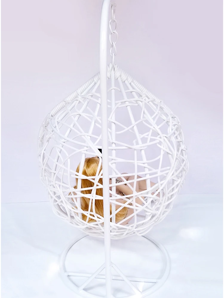 

1/6 Action figure model scene accessories rocking chair basket swing for doll accessories toys