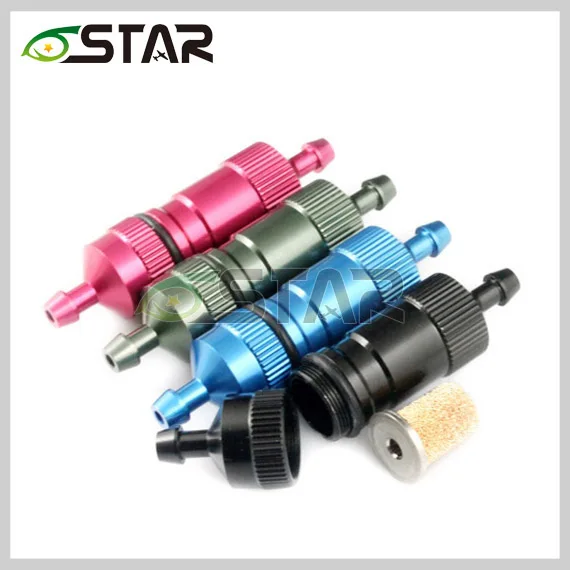 6 Star D4.5 * D3 L51mm высокой точности Большой топливный фильтр 3 мм RC бак аксессуары для