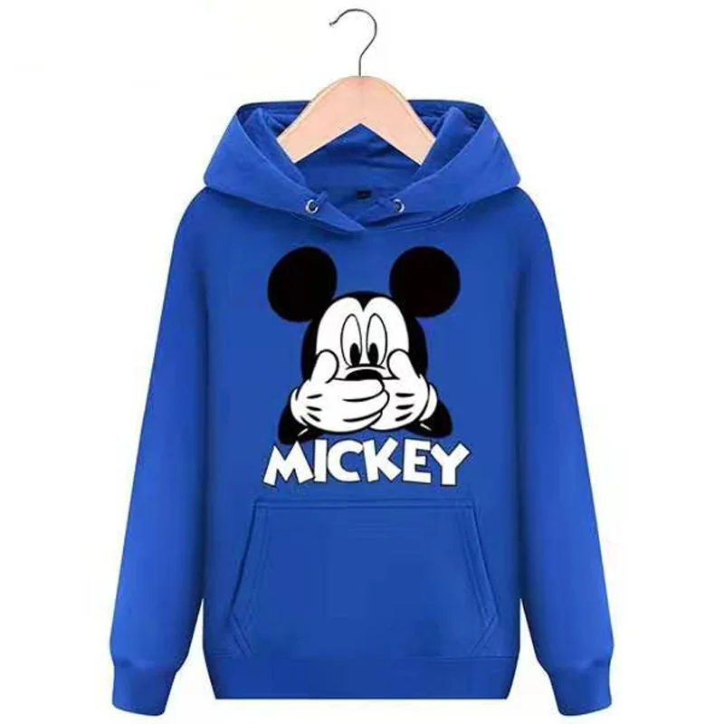 Одержимая бледно-лиловый. disney осенне-зимние пары Новая детская пижама с Микки Маусом Мышь покрытия изо рта утепленный пуловер пальто с мультяшным принтом