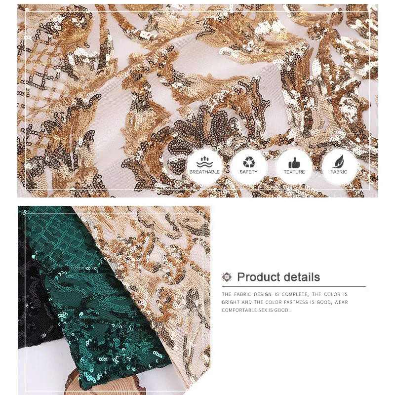 4 способ растягивания Ширина 125 блестящие пайетки Тюль Ткань для DIY Свадебная