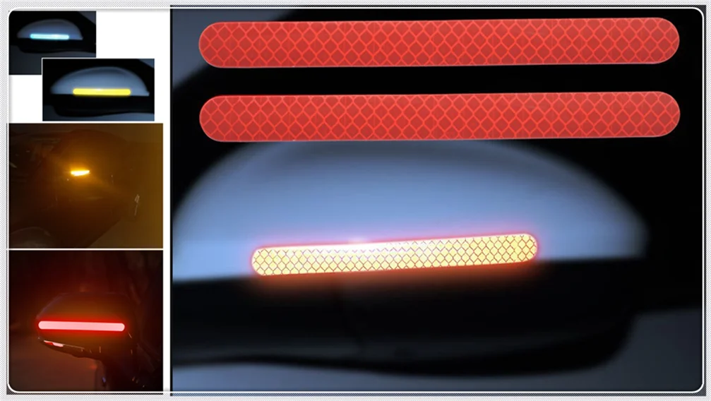 Универсальная автомобильная Светоотражающая полоса анти столкновения