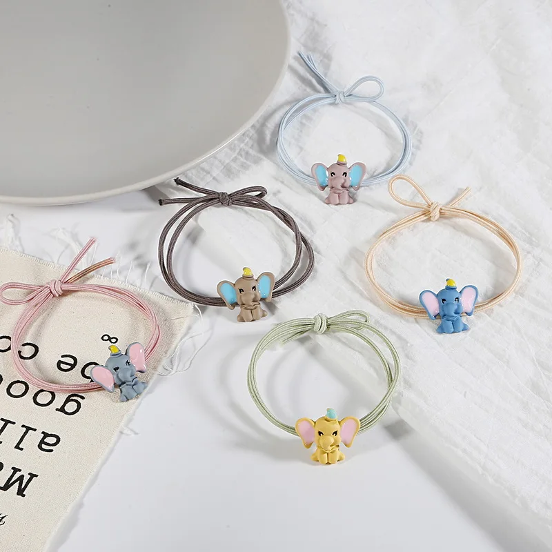 Новинка для девочек Яркие Цвета нейлон резинок маленькая свежая личность