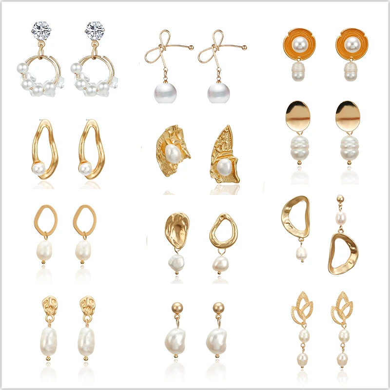 2020 новые модные женские полые круглые серьги со звездой золотистого цвета с