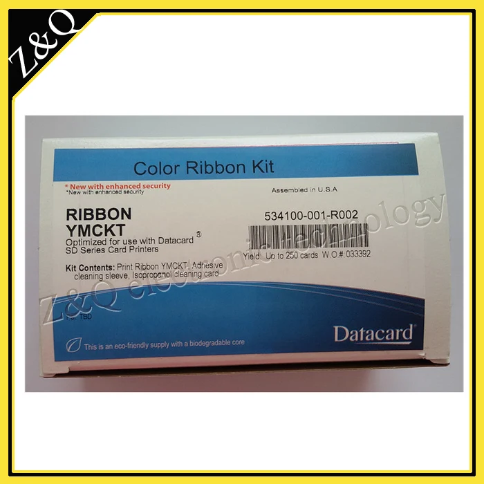 Datacard 534100-001-R002 ленточная работа на принтере версии aisa Datacard SD160