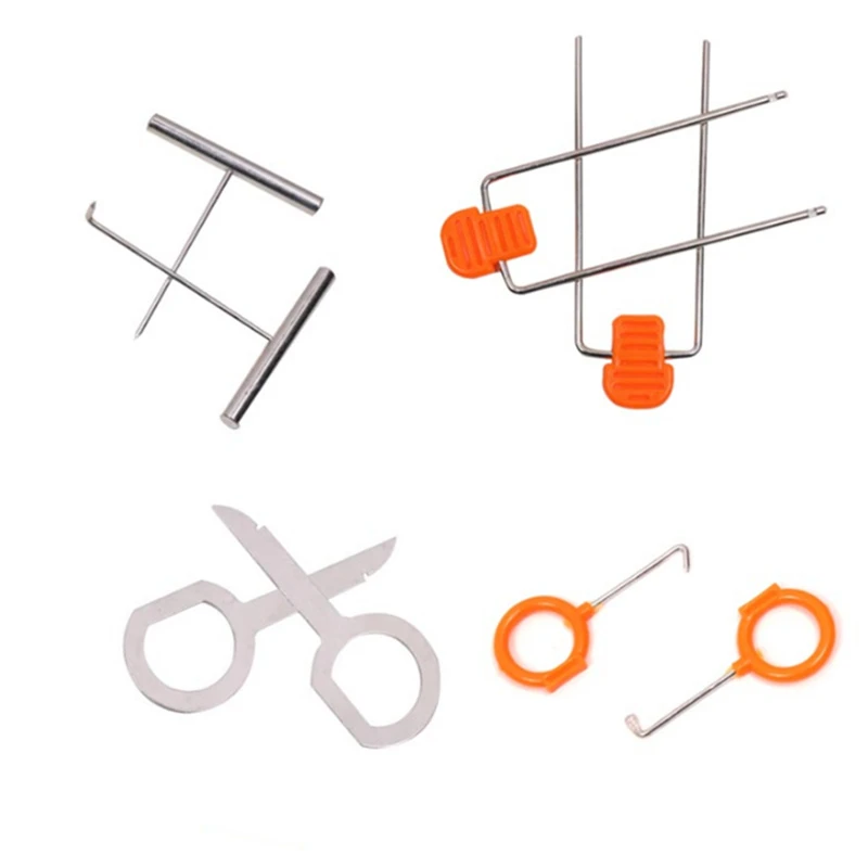 12Pcs Professional Automobile Audio Door Clip Panel Trim Dash Auto Radio Removal Tools for Honda civic crv fit accord fiat doblo |