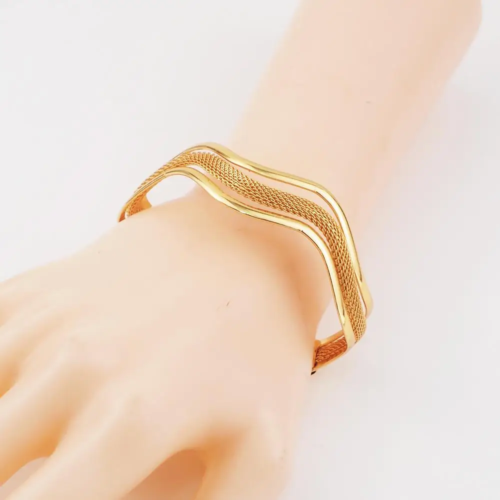 MANILAI Панк Сплав массивные браслеты-манжеты макси Женские Ювелирные изделия