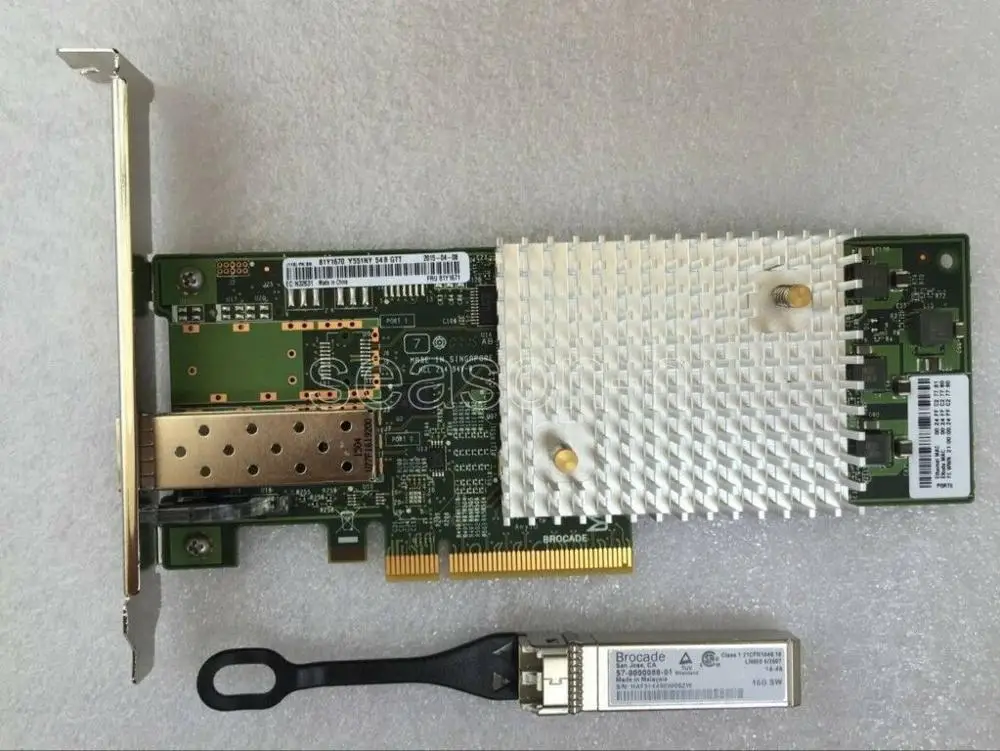 

QLOGIC Brocade BR-1860-1F 1-Port 16Gb HBA Fibre 81Y1670 81Y1671=QLE2660