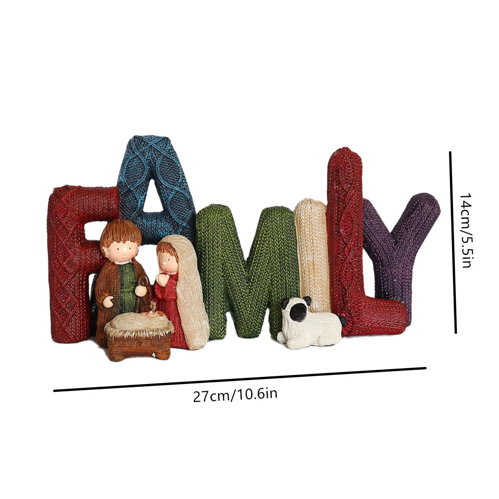 

40# Easter Scene Decoration Holiday Letter Ornament Resin Hanging For Home Decoration Ramadan Home Decoration Accessories