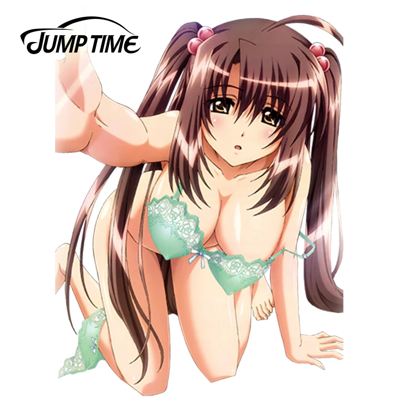 JumpTime 13 см x 9 4 горячая девушка Ватари Аска аниме Oretachi Ni Tsubasa Wa Най 3D Автомобильная