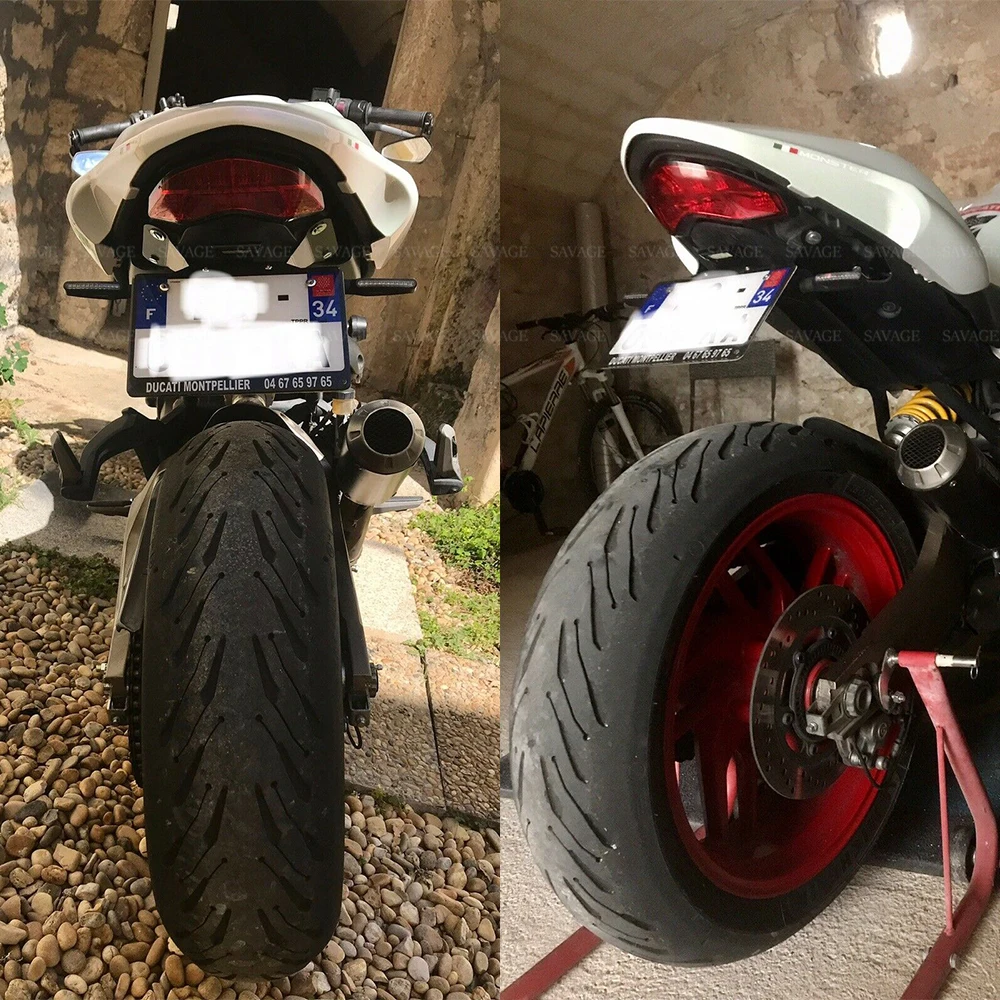 Держатель номерного знака для поездок на мотоцикле DUCATI Монстр 821 2014 2019 2018 2017 2016