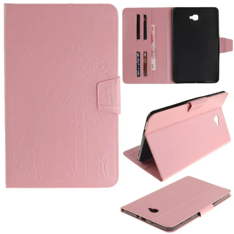 SM T280 чехол для Samsung Galaxy Tab A A6 7 0 2016 T285 Funda планшет Кот Единорог подставка защитный +