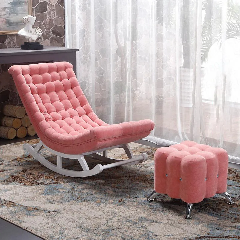 Кресло качалка для взрослых кресло с одним сиестами на балконе + стул ног| |