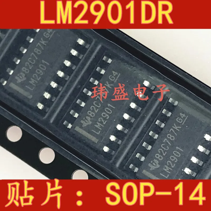 

10pcs LM2901DR LM2901 SOP-14