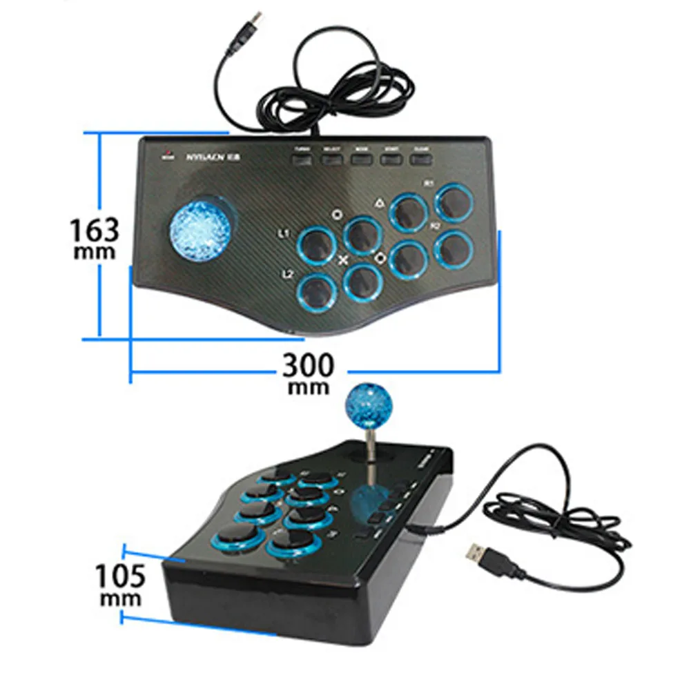 Проводной игровой USB контроллер для Android телефона компьютера ПК джойстик геймпад