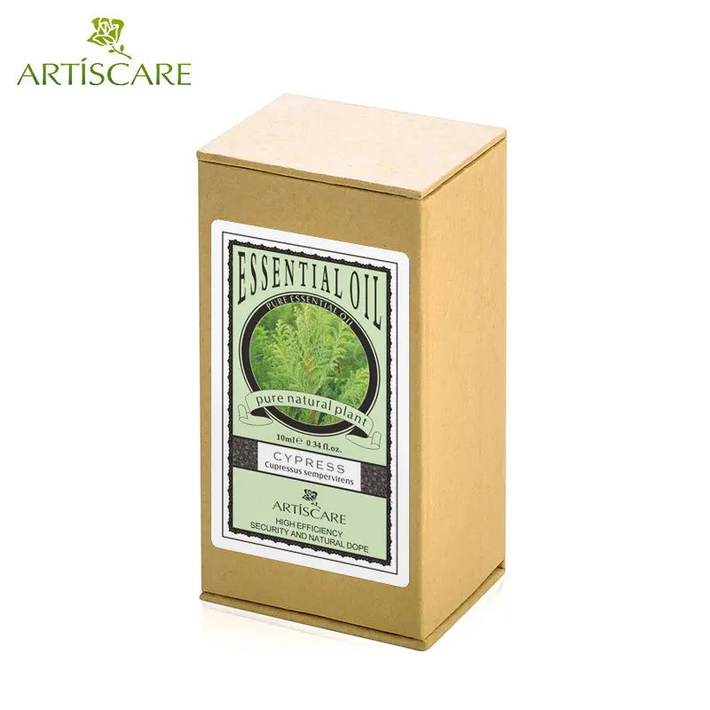Чистое эфирное масло ARTISCARE Cypress 10 мл подтягивает кожу и жирное для лица очищает