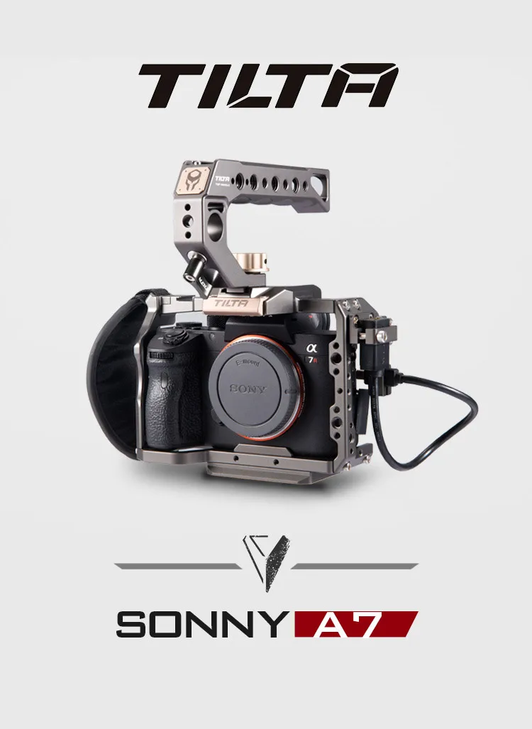 Tilta TA-T17-A-G Rig Cage для sony A7II A7III A7S A7S II A7R II A7R IV A9 Rig Cage для sony A7/A9 серии Tiltaing аксессуары