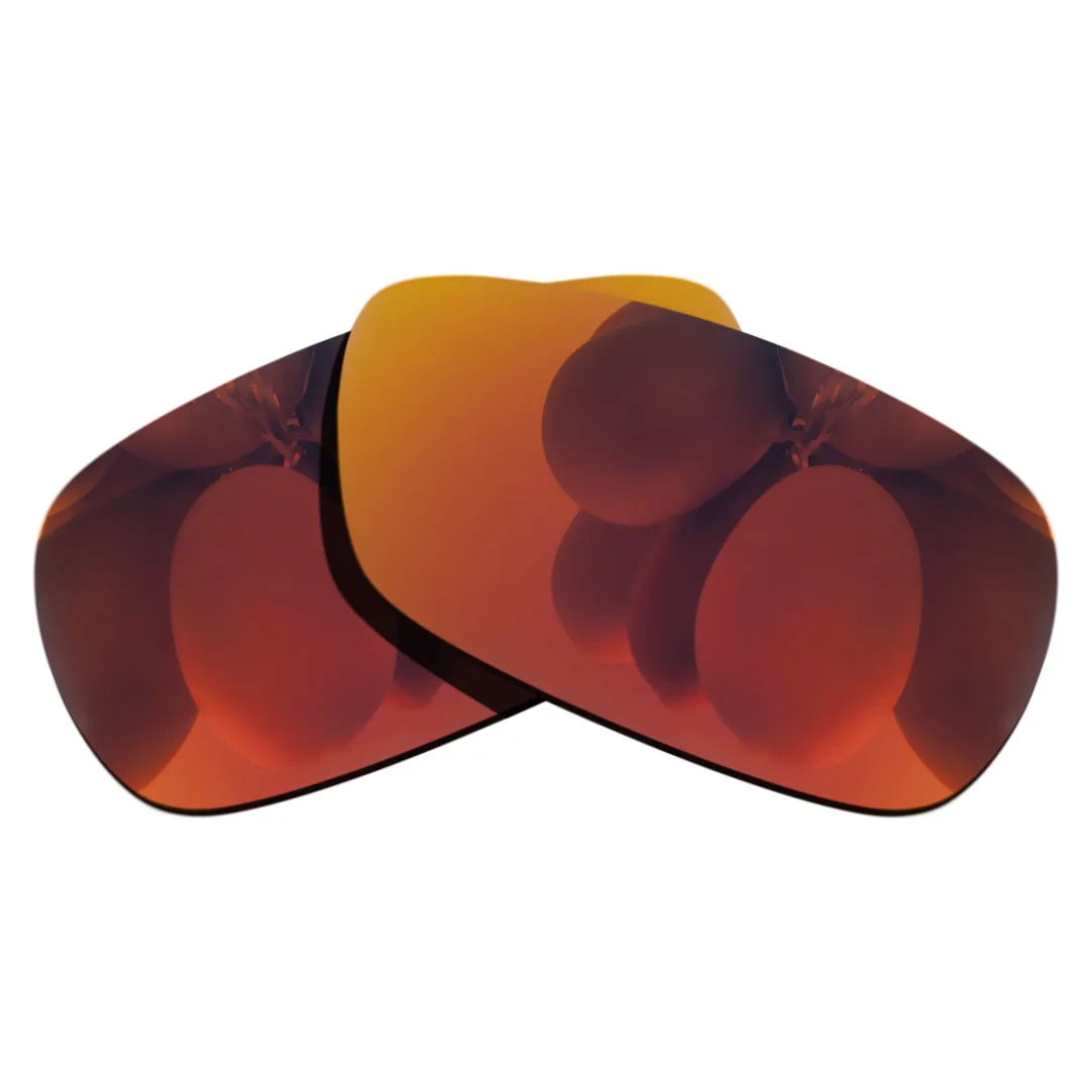

Огненно-красные солнцезащитные очки, Сменные линзы для оправы Oakley Crosshair 2,0, 100% УФ-защита, хороший фитнес