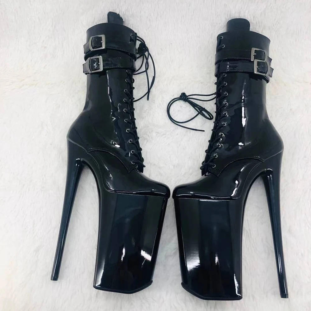 

Leecabe 26CM/10inches sexy exotic High Heel platform party shoes Pole Dance boot