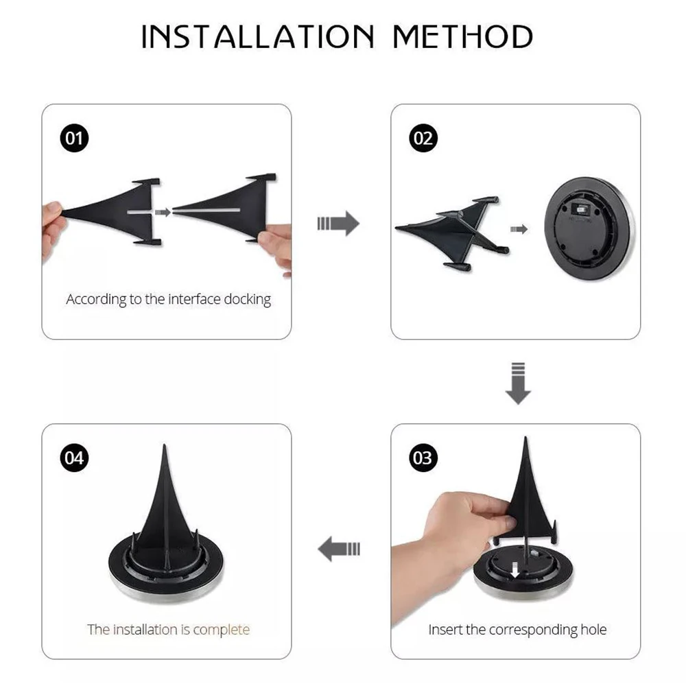 

LED Solar Powered Disk Lig