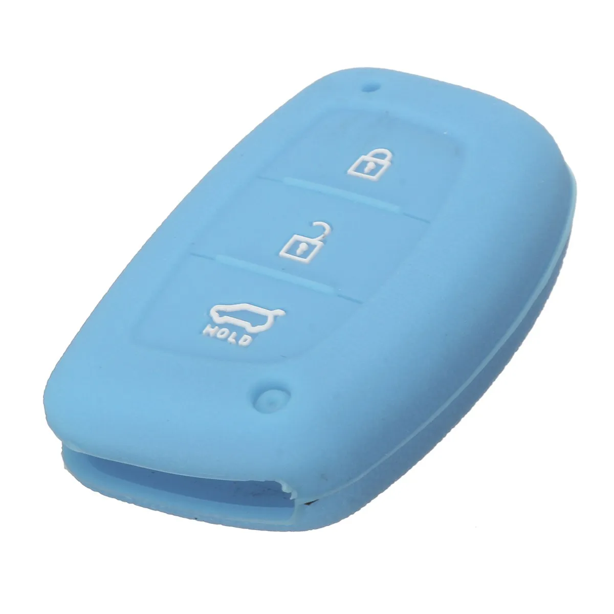 Автомобильный 3 кнопки силиконовый чехол для брелка с ключом Hyundai i30 IX35 Elantra Verna