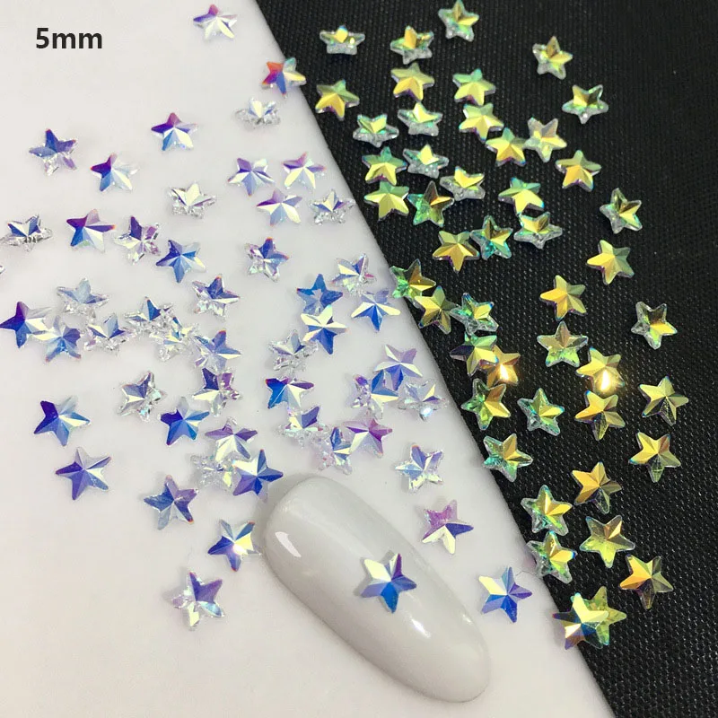 

Дрель для ногтей Aurora AB Стразы смешанные кристаллы для дизайна ногтей аксессуары камни с плоской задней стороной 3D драгоценные камни