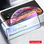 Защитная пленка из закаленного стекла Защитная пленка для iPhone 12 11 Pro XS Max XR X 8, 7, 6S, 6 Plus, 5S iPhone12 iPhone11 Pro Max Защитная пленка с полным покрытием экрана