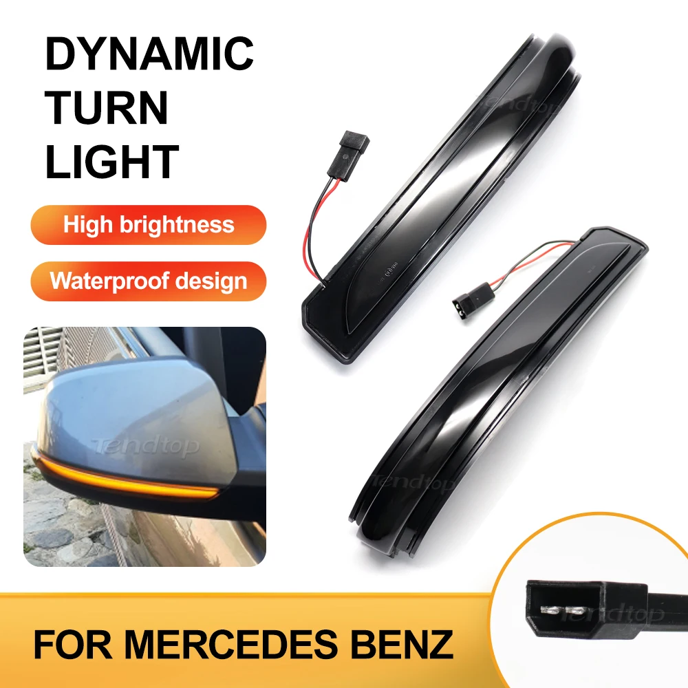 

12 В для Mercedes Benz A B Class W169 W245 08-12, светодиодный Динамический указатель света, светосветильник лампа, лампы, автомобильные оценки