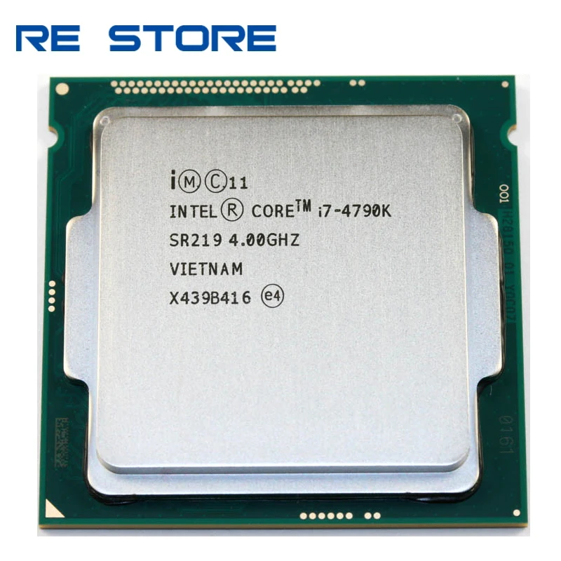 Used Intel Core i7 4790K 4.0GHz Quad-Core 8MB Cache With HD Graphic 4600  TDP 88W Desktop LGA 1150 CPU Processor