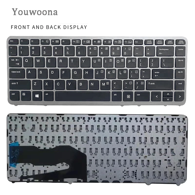 

New Laptop Keyboard For HP ZBook 14 15u G2 EliteBook 840 850 740 750 G1 G2