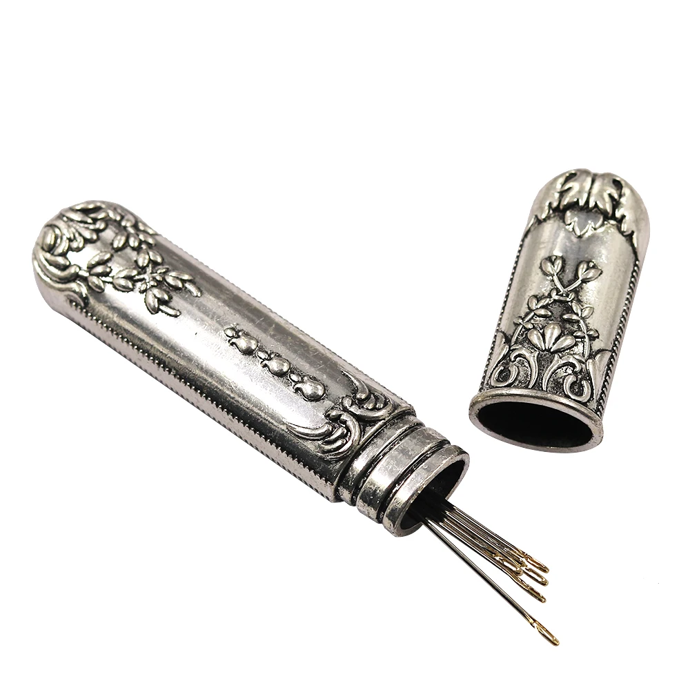 5/10Pcs Sewing Needle Metal Case Durable Practical Vintage Storage Box Embroidery Organizer DIY Tools | Дом и сад