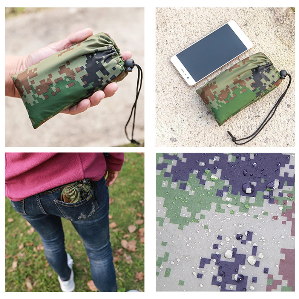 Открытый Водонепроницаемый складной туристический коврик Портативный Пикник