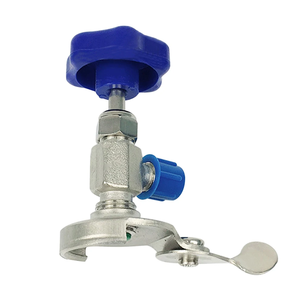 

R134a Dispenser Valve Air Conditioning Refrigerant Bottle Opener AC Can Tap Dispensing Valve Tool