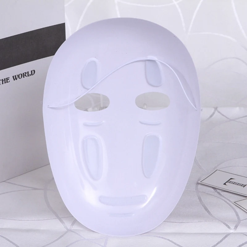 Японская аниме маска без лица из ПВХ для карнавала Хэллоуина ghiвеликолепная