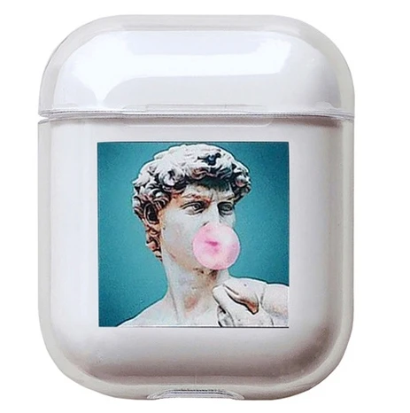 style 7 Забавный абстракционный узор для Airpods Pro чехол Роскошный прозрачный Bluetooth наушники защитный чехол для air pods 3 жесткий чехол - Цвет: style 7