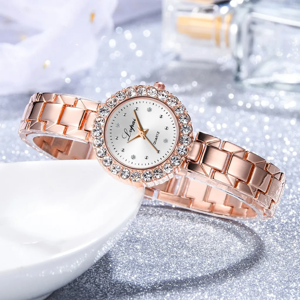 

2020 New Watch Women Fashion Small And Delicate European Beauty Simple Casual Bracelet Watch Suit Luxury Quartz Wrist Watch