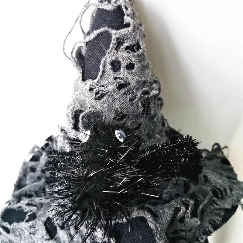 2019 Новый Хэллоуин ободок с ведьмой Ретро шляпа ведьмы карнавальный костюм зомби