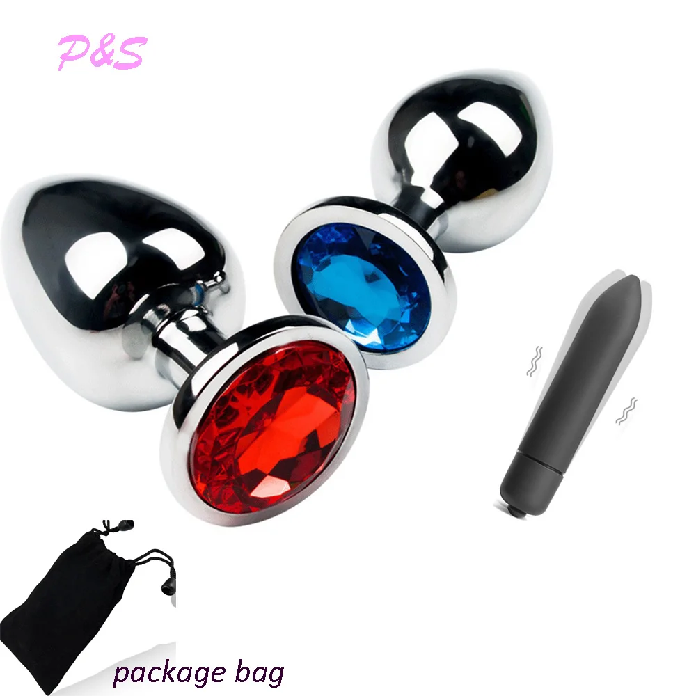 Анальная пробка из нержавеющей стали эротический анальный массажер каплевидной