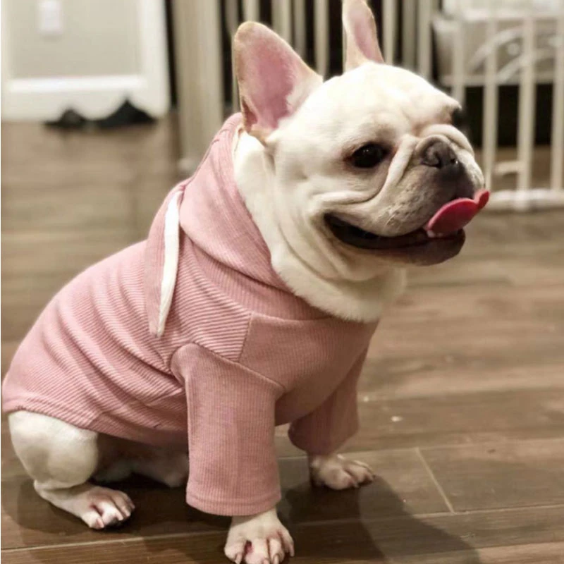 Одежда для собак свитер флисовая толстовка кролик собака рубашка французский