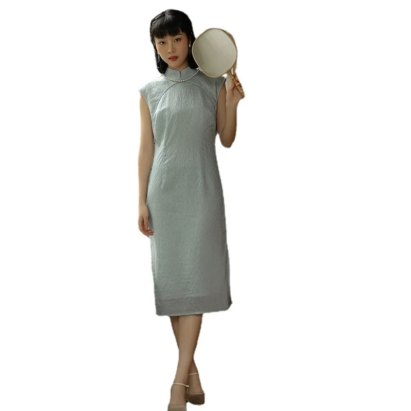

New design of women's Zen tea dress in 2021 summer