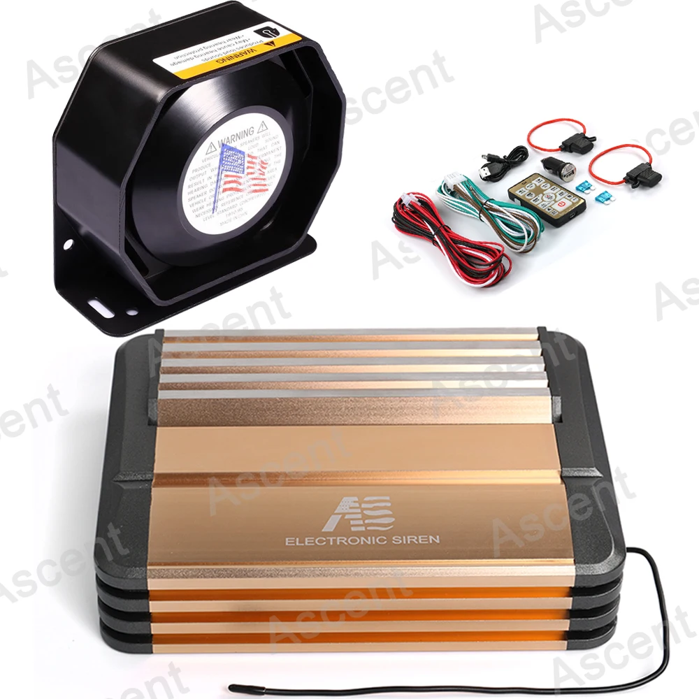 2021 высокомощная полицейская сирена многоцветный беспроводной пульт