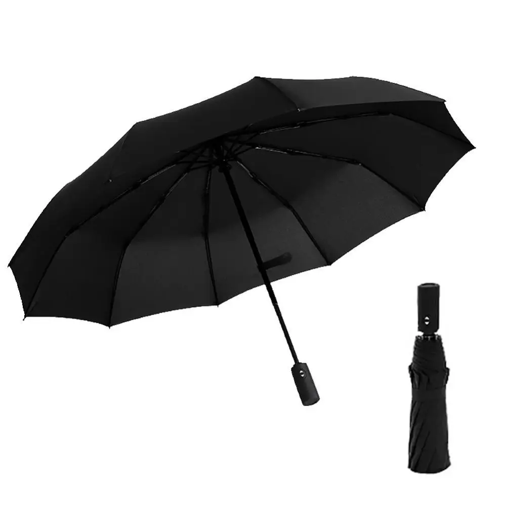 

Wind Resistant 3Folding Umbrella Men Women Rain Automatic Large Umbrellas Business Portable Long Handle Parasol Paraguas