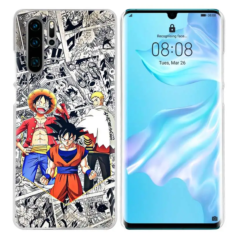 03 Чехол Dragon Ball Goku Z для huawei P20 P Smart Z Plus Nova 5 5i P30 P10 P9 P8 mate 10 20 30 Lite Pro Жесткий чехол для телефона с аниме - Цвет: 03