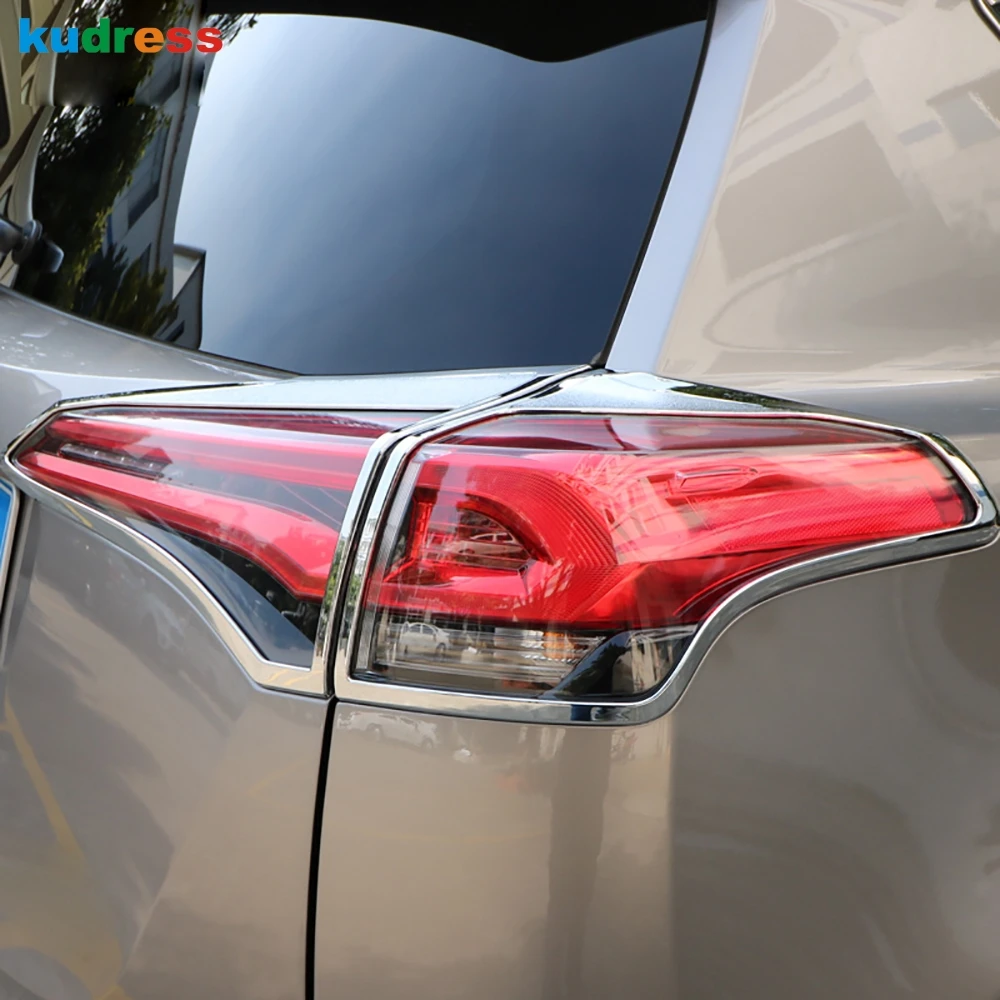 Для Toyota RAV4 RAV 4 2016 2017 ABS хромированный автомобильный Стайлинг задний фонарь