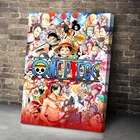 Холст Аниме настенные картины HD печать цельный плакат картины модульный современный стиль гостиная домашний Декор Рамка