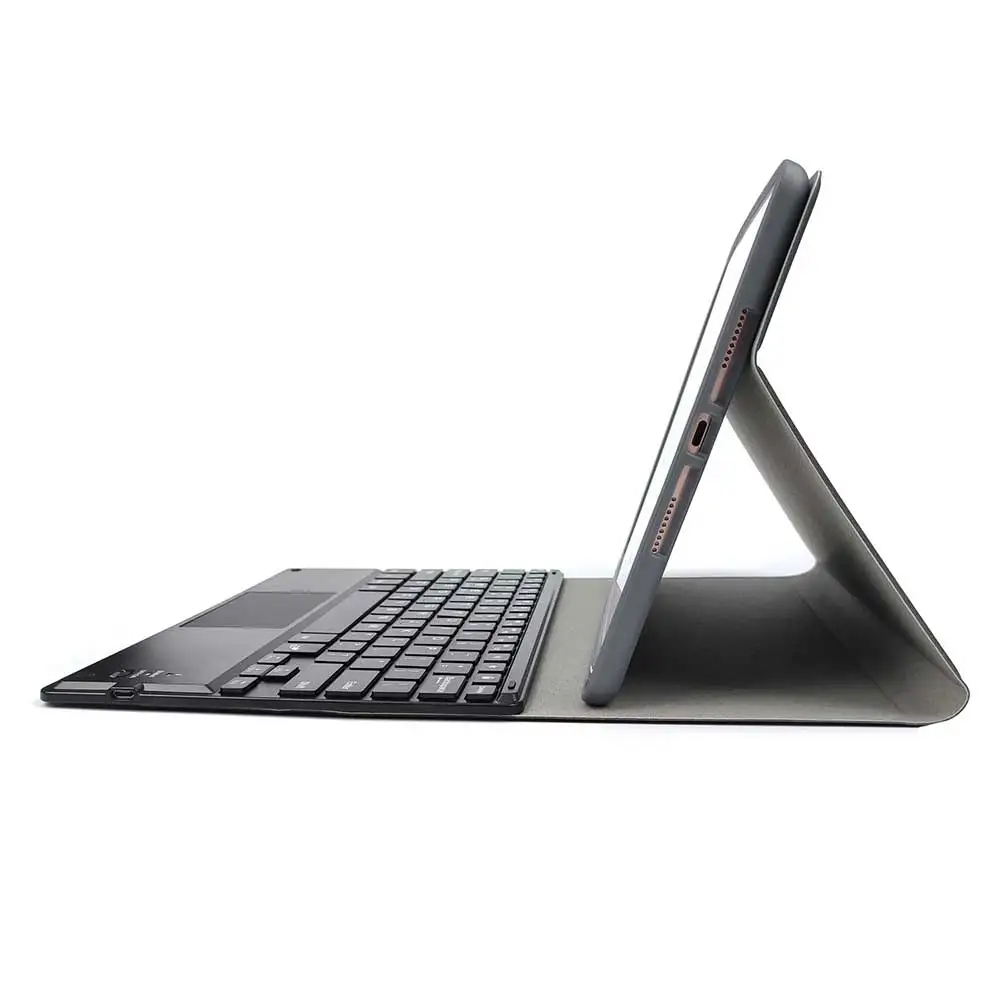 

For iPad 10.2 inch Case With Keyboard PU Leather Flip Stand Cover Bluetooth Keyboard For iPad 7th Generation 10.2" Keyboard Case
