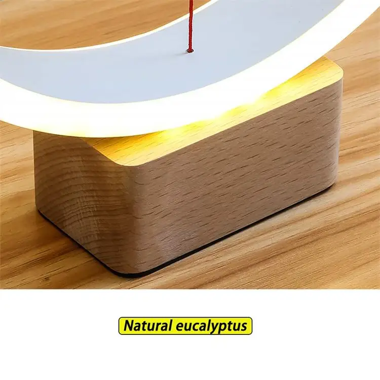 Прямая поставка, Светодиодный настольный светильник с-образной формы, Heng Balance Lamp, светодиодный, средний, воздушный, магнитный переключатель, лампа, USB, умное украшение жизни для спальни