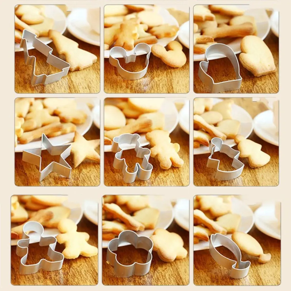 16 милых металлических формочек для печенья в форме Микки Мауса инструменты